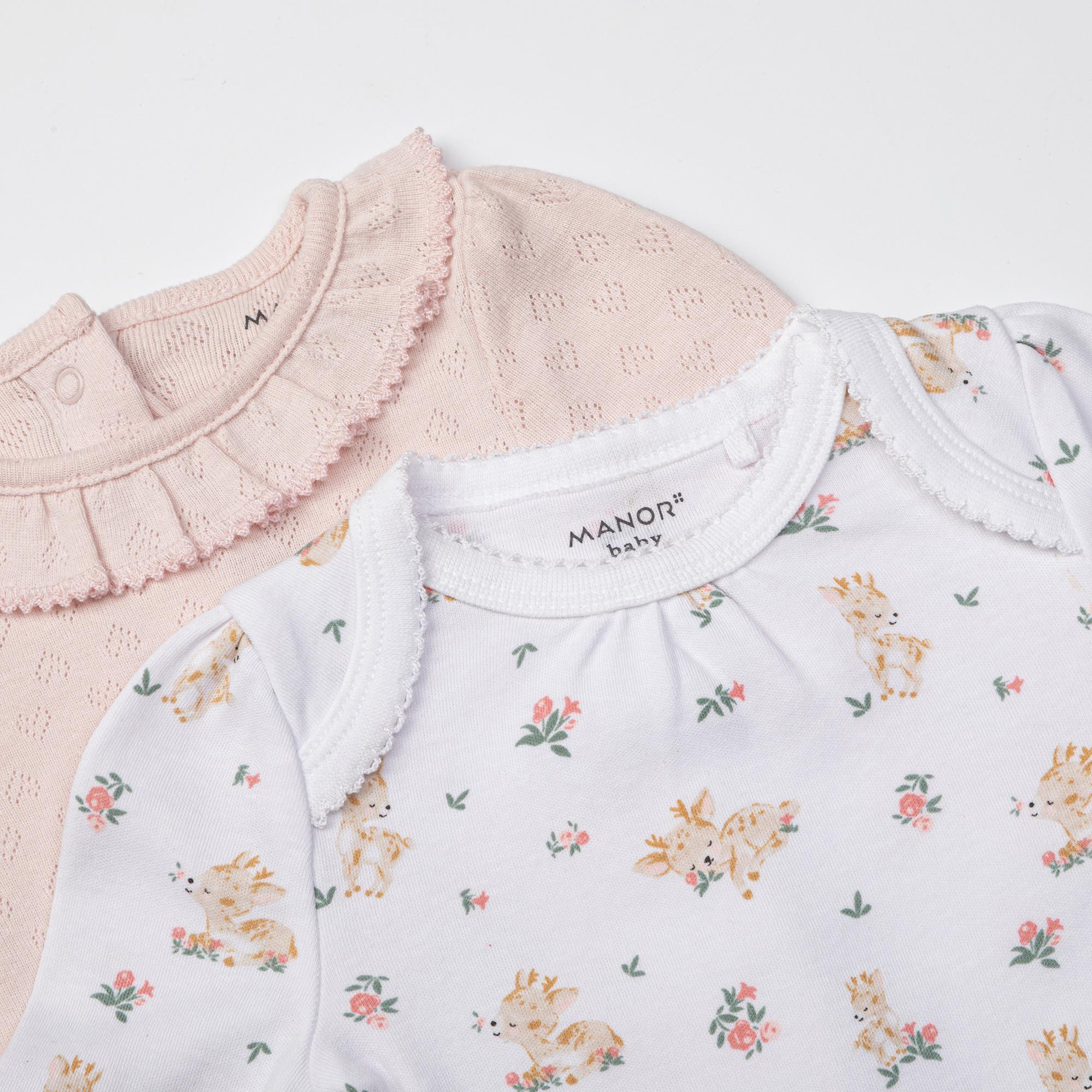 Manor Baby  Body, confezione da 3 