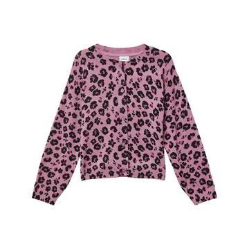 Veste longue en tricot, manches longues