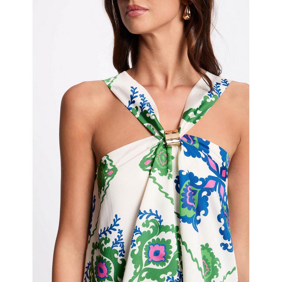 MORGAN Top Halterneck Imprimé Floral  