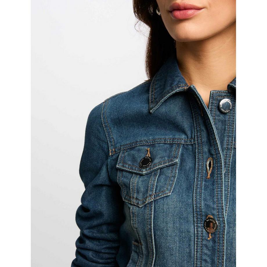 MORGAN Veste Courte en Jean  