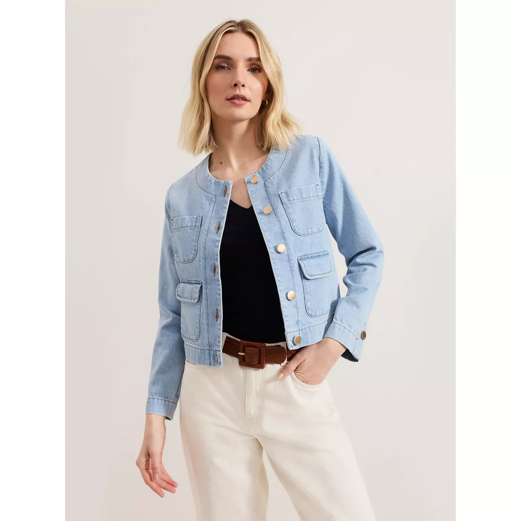 Phase Eight - Jacke, für Damen, Blau Größe 44