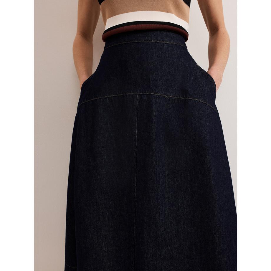 Phase Eight Mavis Gonna Midi in Denim  