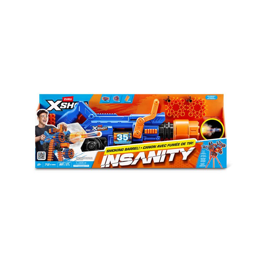 XSHOT  Insanity Smoking Barrel Blaster 
