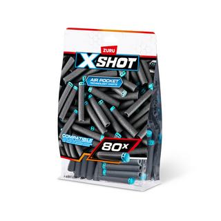 XSHOT  Excel Darts Refill Pack, 80 Stück 