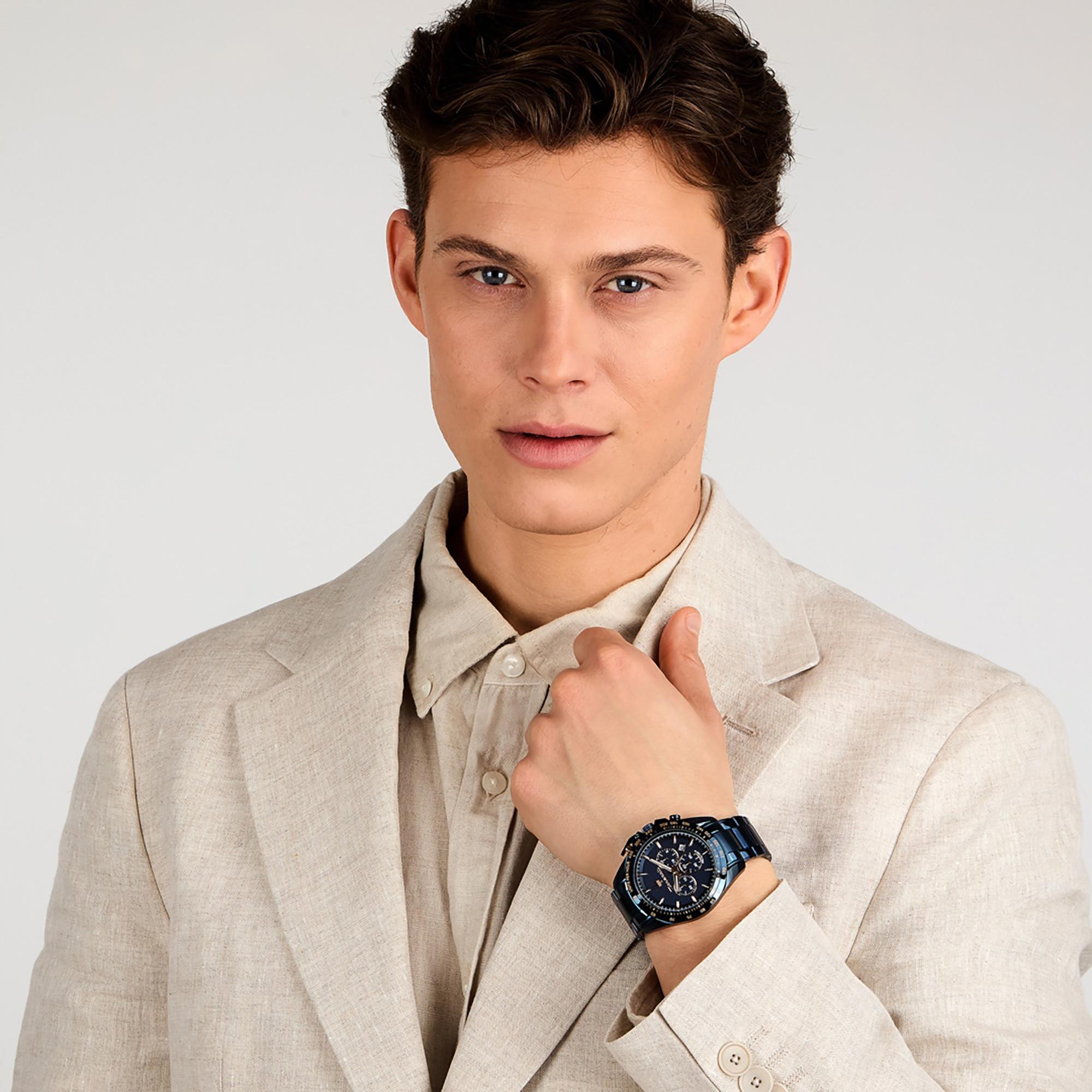 Maserati BLUE EDITION Chronograph Uhr 