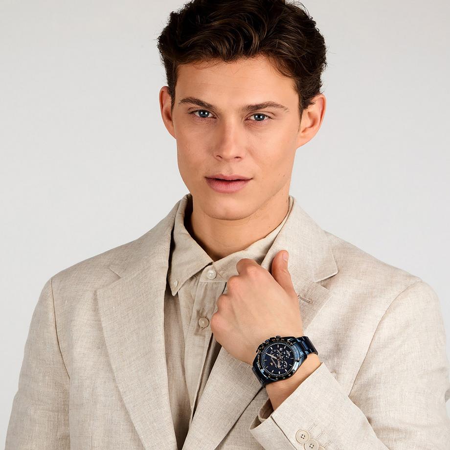 Maserati BLUE EDITION Chronograph Uhr 