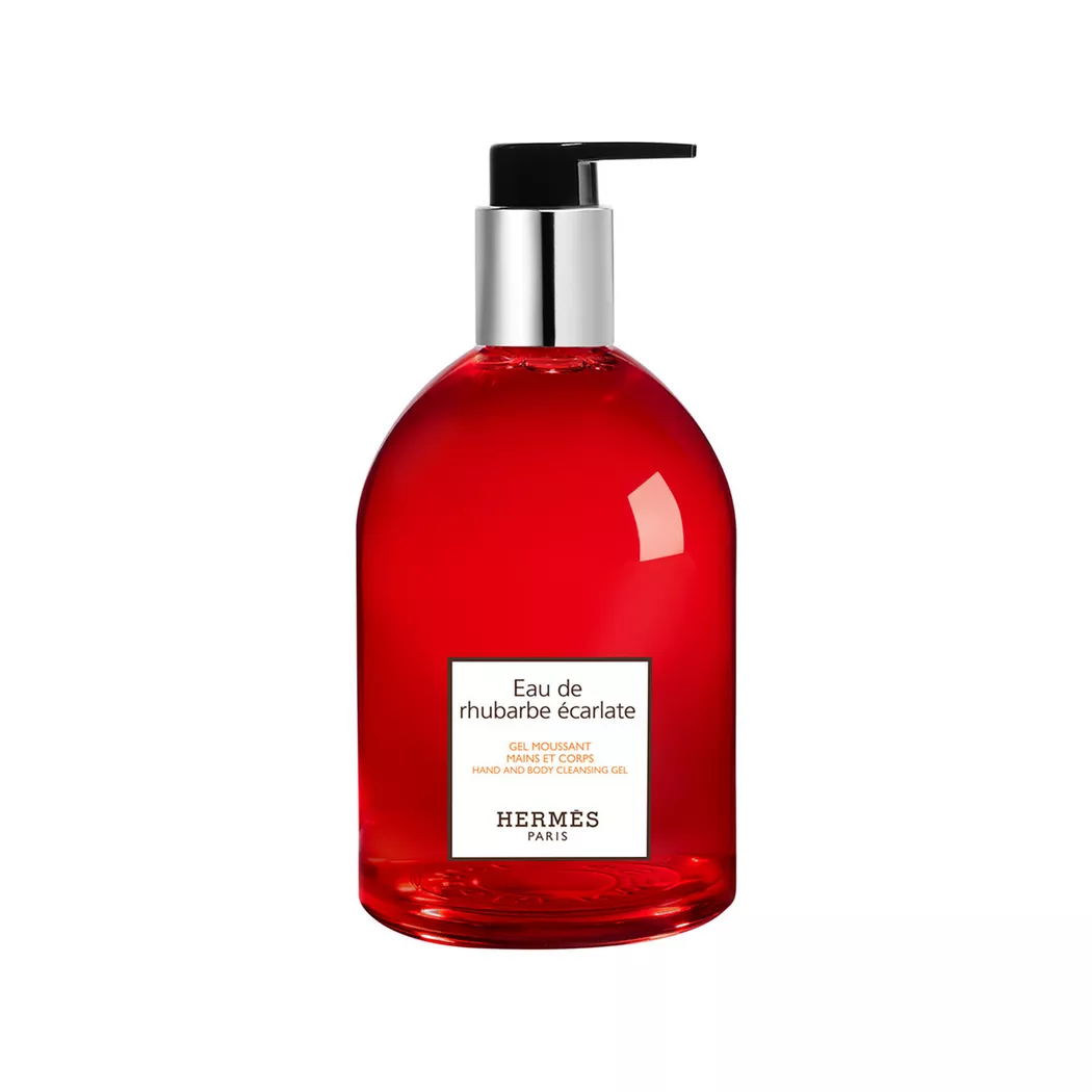 Hermès Eau de Rhubarbe Écarlate - Gel Moussant Mains et Corps 300 ml