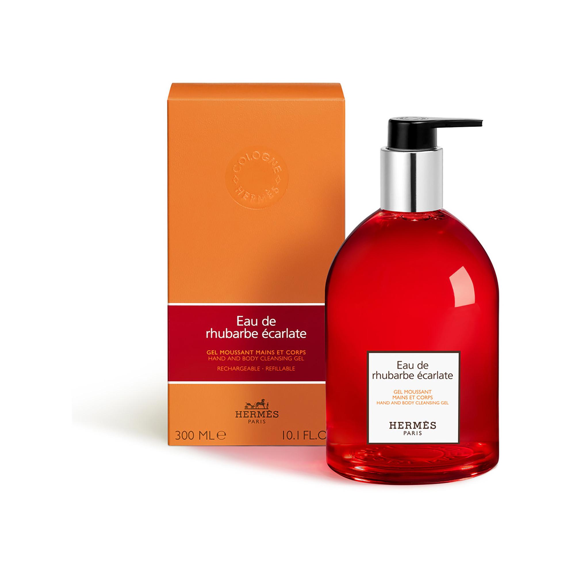 HERMÈS Eau de rhubarbe écarlate Gel schiumogeno mani e corpo 