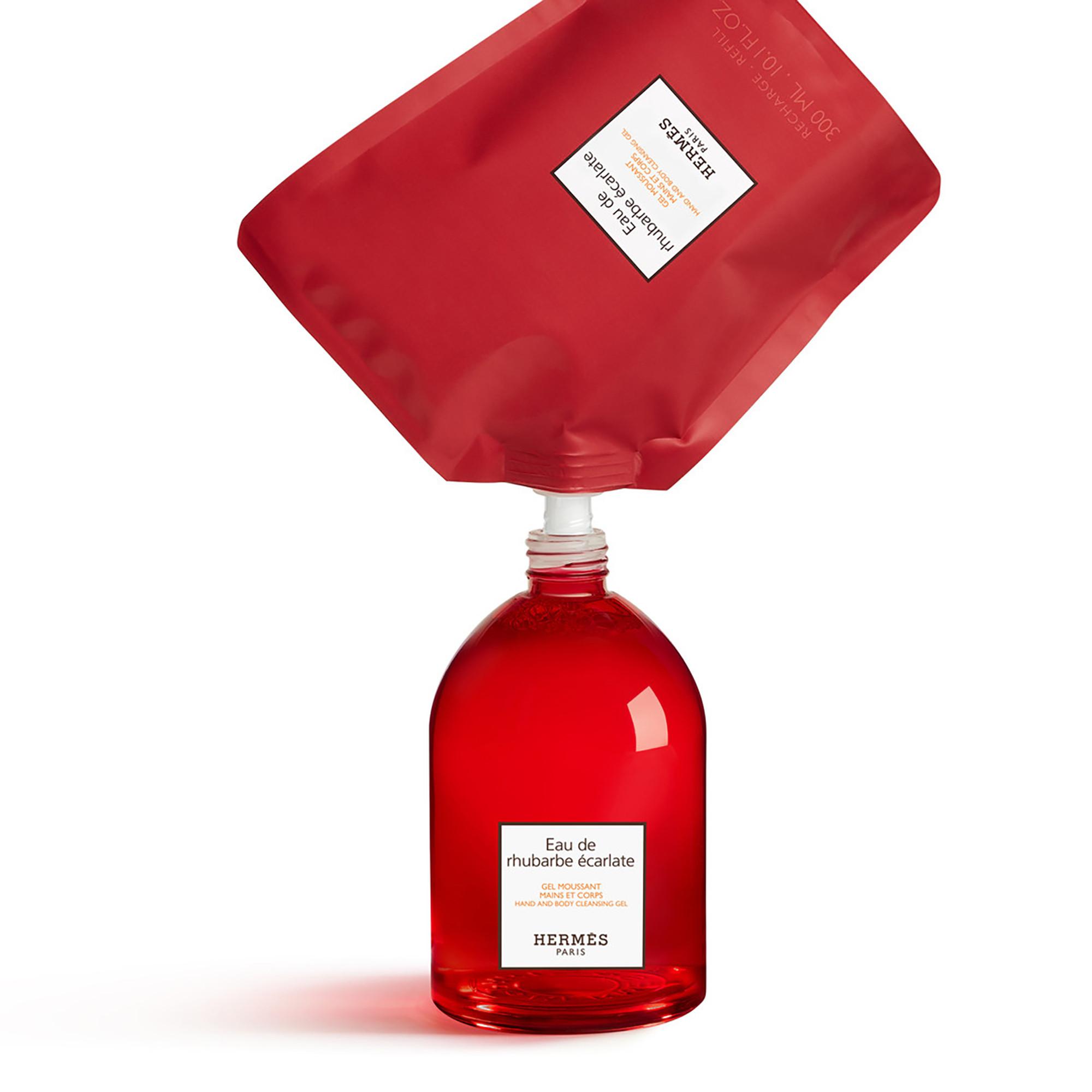 HERMÈS Eau de rhubarbe écarlate Recharge gel moussant mains et corps 