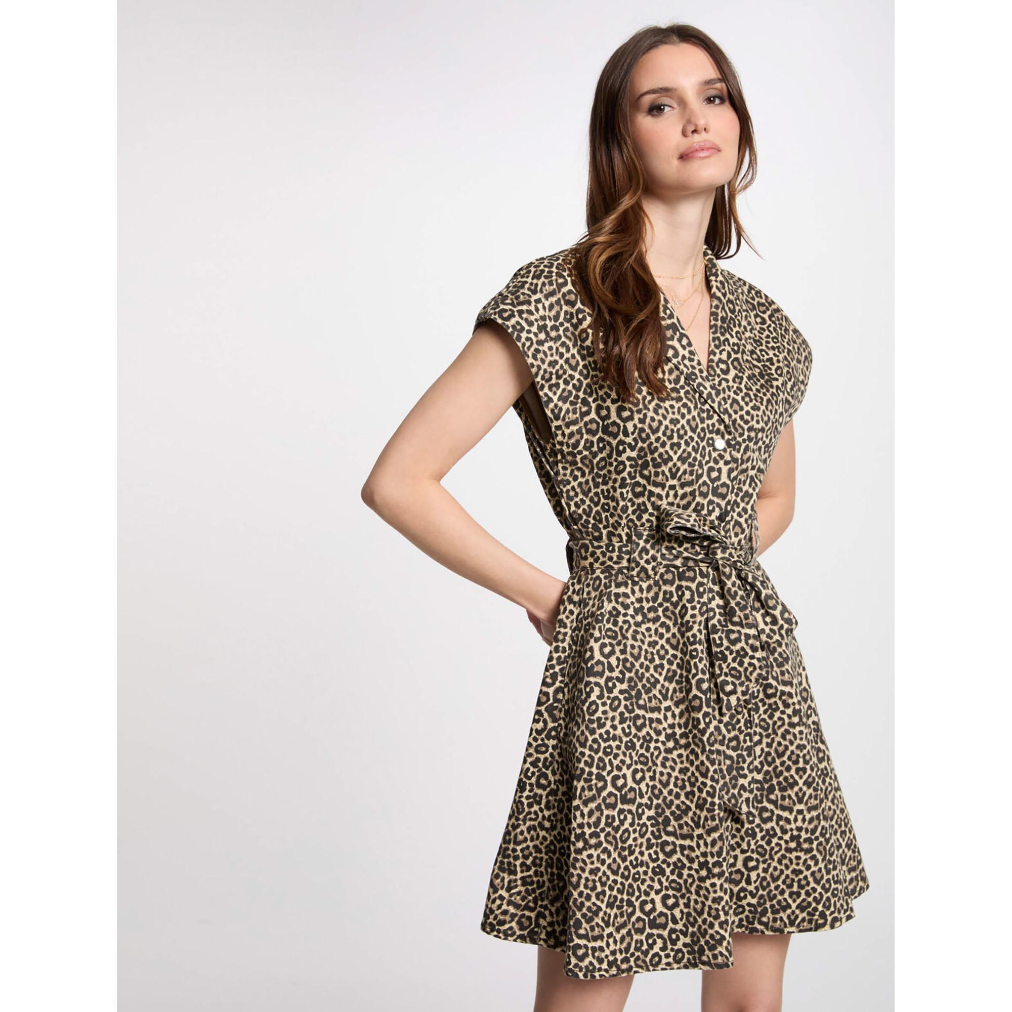 MORGAN Robe Patineuse Imprimé Léopard acheter en ligne MANOR