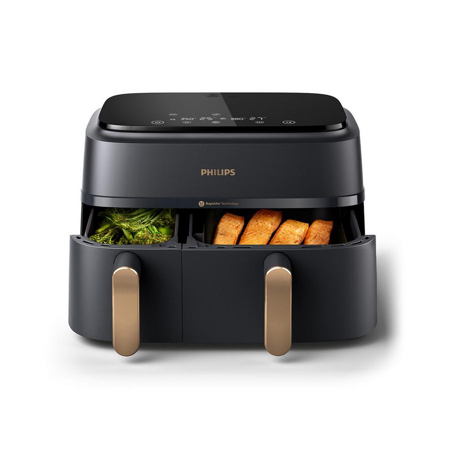 PHILIPS AirFryer 2 paniers 2 tailles différentes 