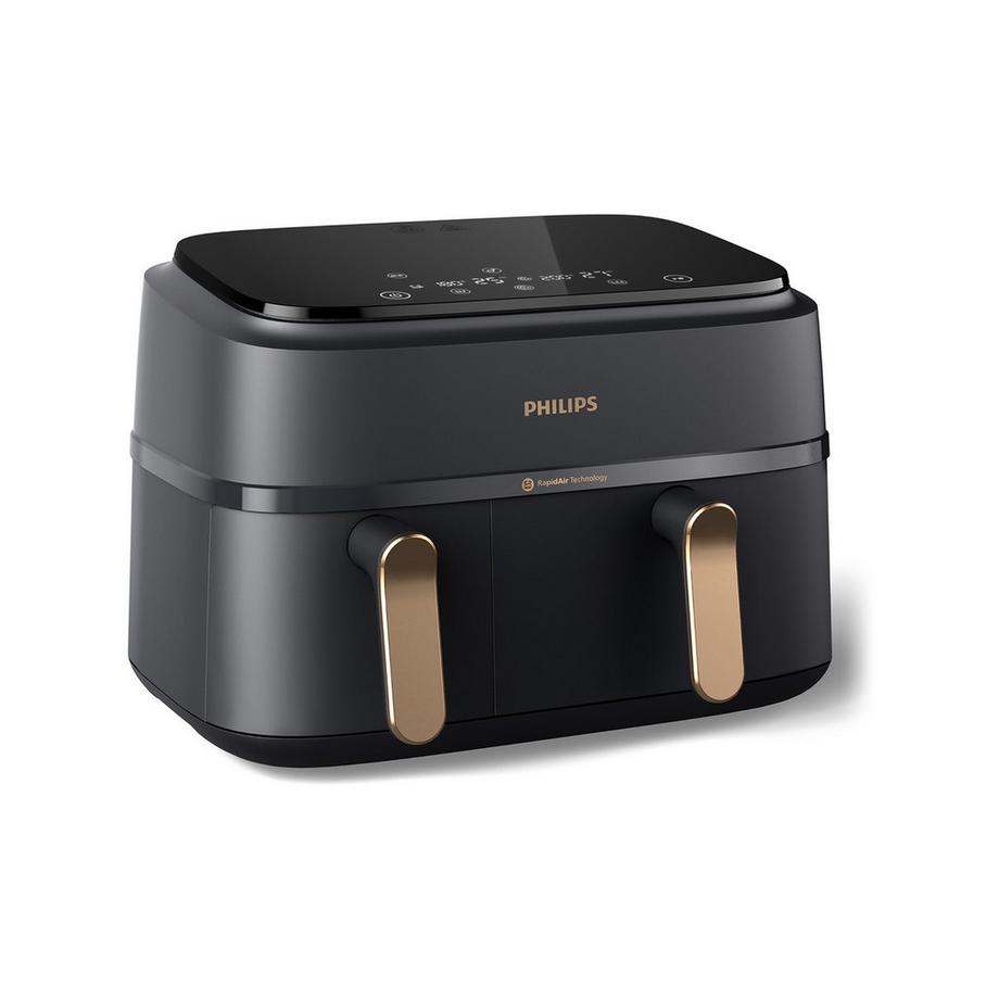 PHILIPS AirFryer 2 paniers 2 tailles différentes 