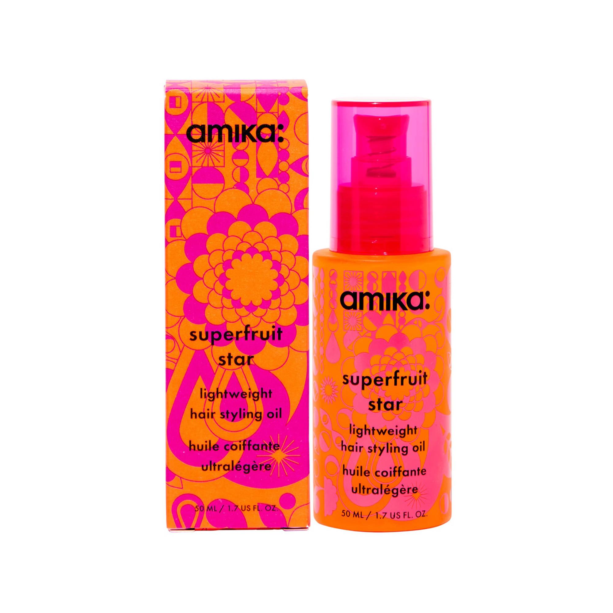 amika  Superfruit Star - huile coiffante ultralégère 