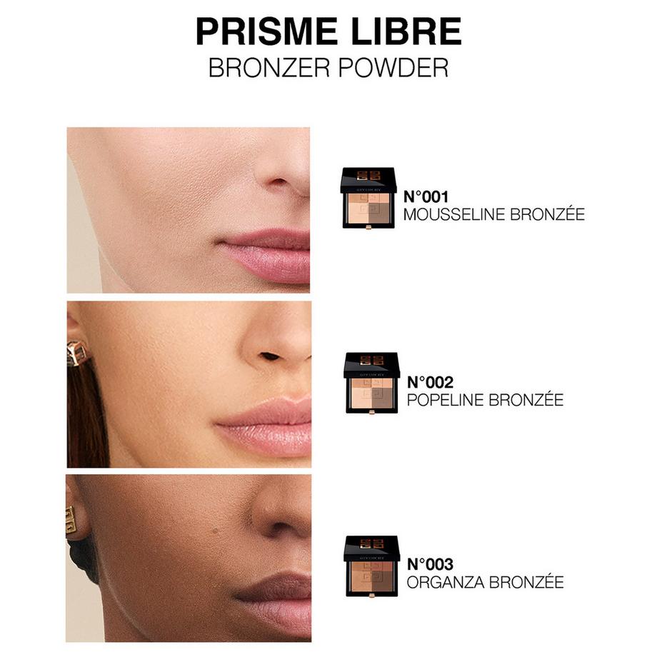 GIVENCHY  Prisme Libre Bronzer Powder - Bronzer & Contour in Polvere 4-Colori 
