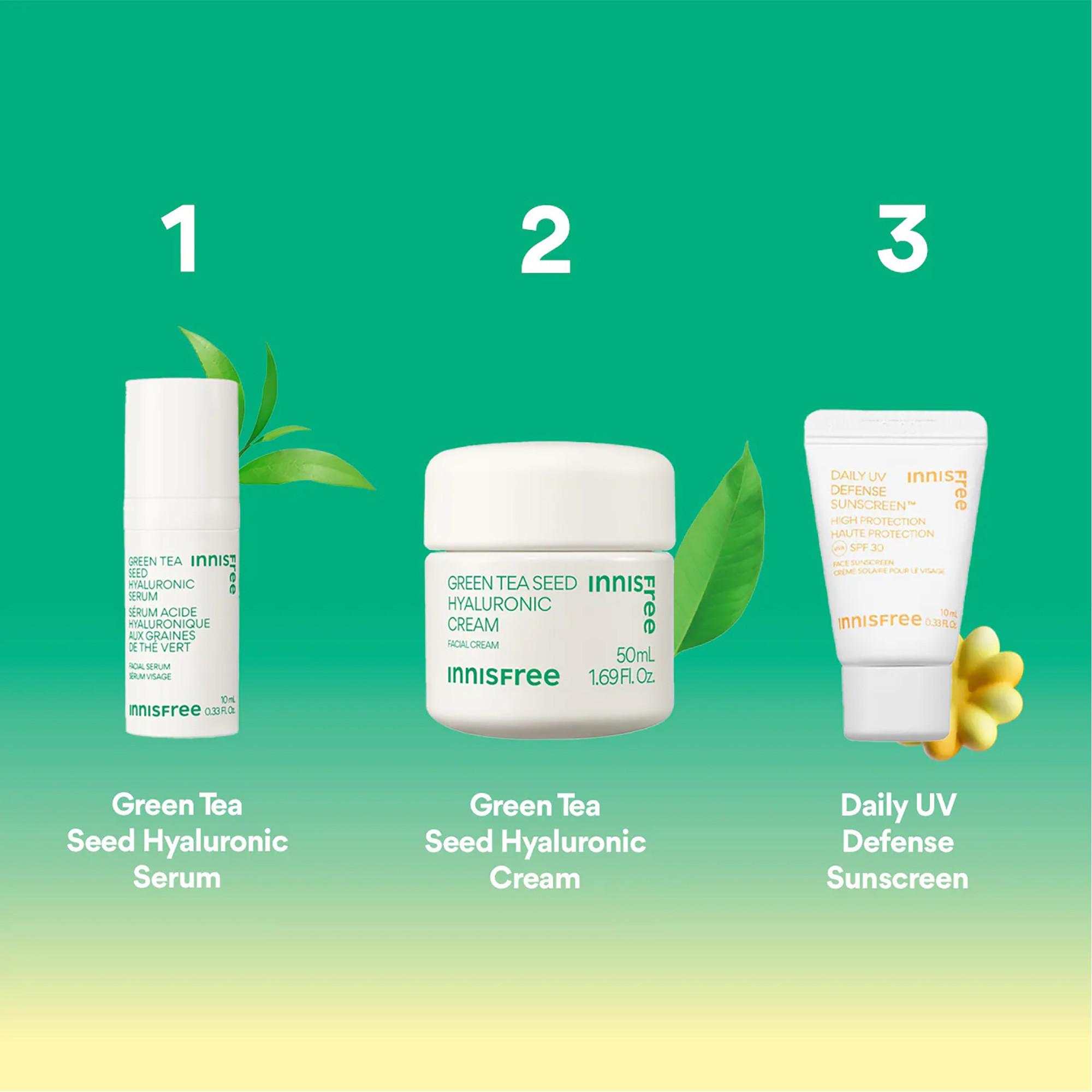 innisfree  Set Hydrate + Protect - Set per l'idratazione e protezione solare quotidiana 