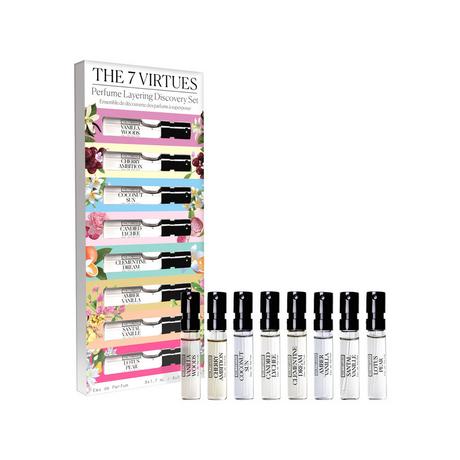 THE 7 VIRTUES  Perfume Layering Discovery – Kennenlern-Parfümset 