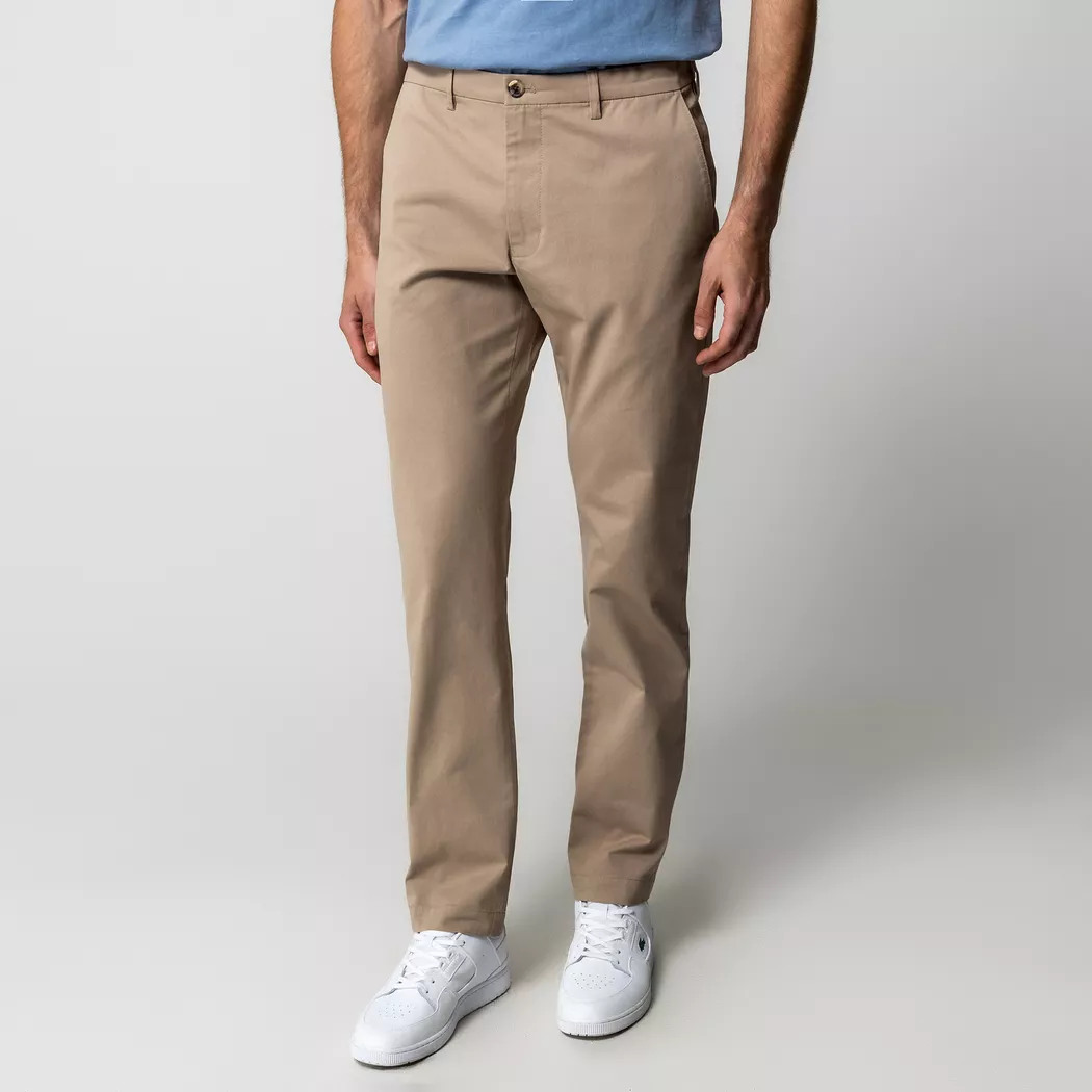 Manor Man - Chinohose, Slim Fit, für Herren, Beige, Größe W38/L32