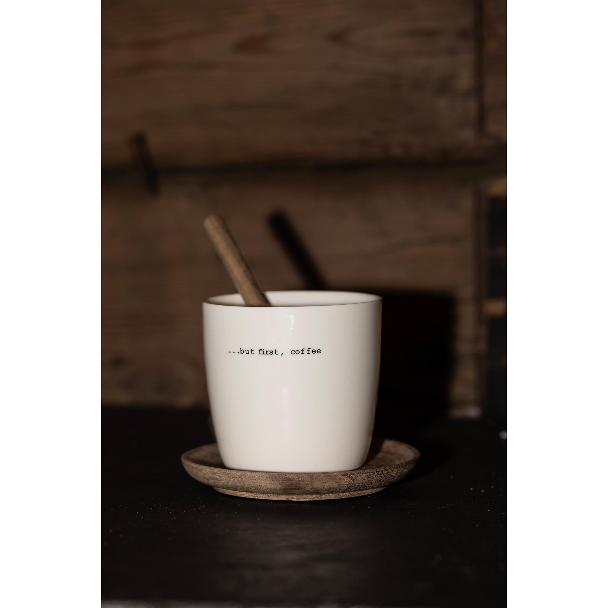 Sögne Mug avec anse But First Coffee 