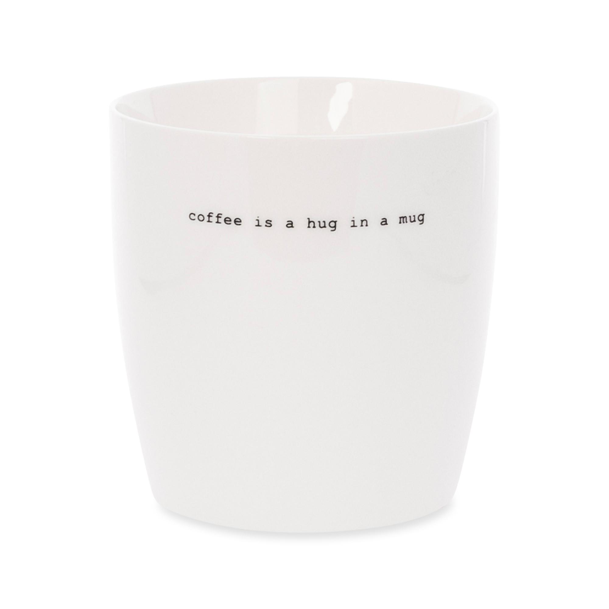 Sögne Mug à anse Coffee is a Hug 