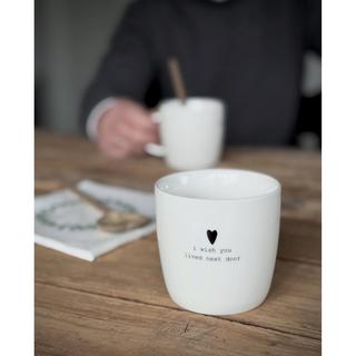 Sögne Mug con manico Wish you lived next door 