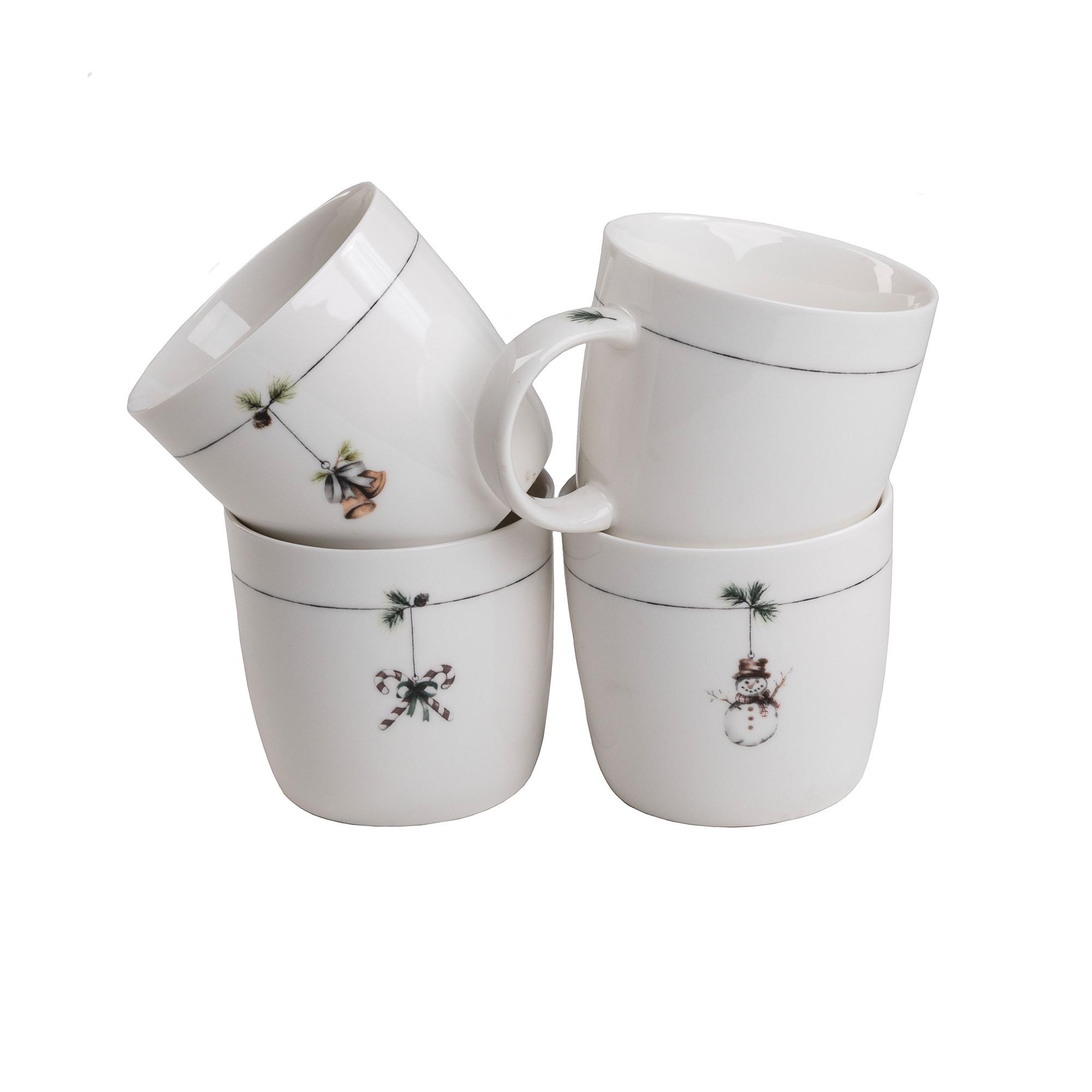 Sögne Mug à anse Snowman 