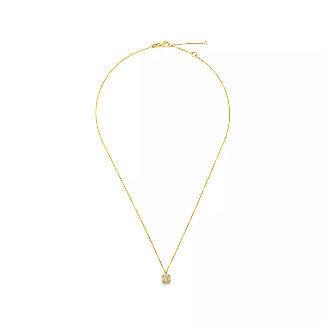 ZEN DIAMOND - Halskette, 45cm, Gelbgold 2