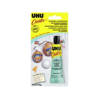 Uhu Bastelkleber Creativ Styropor & Bastelfol. 