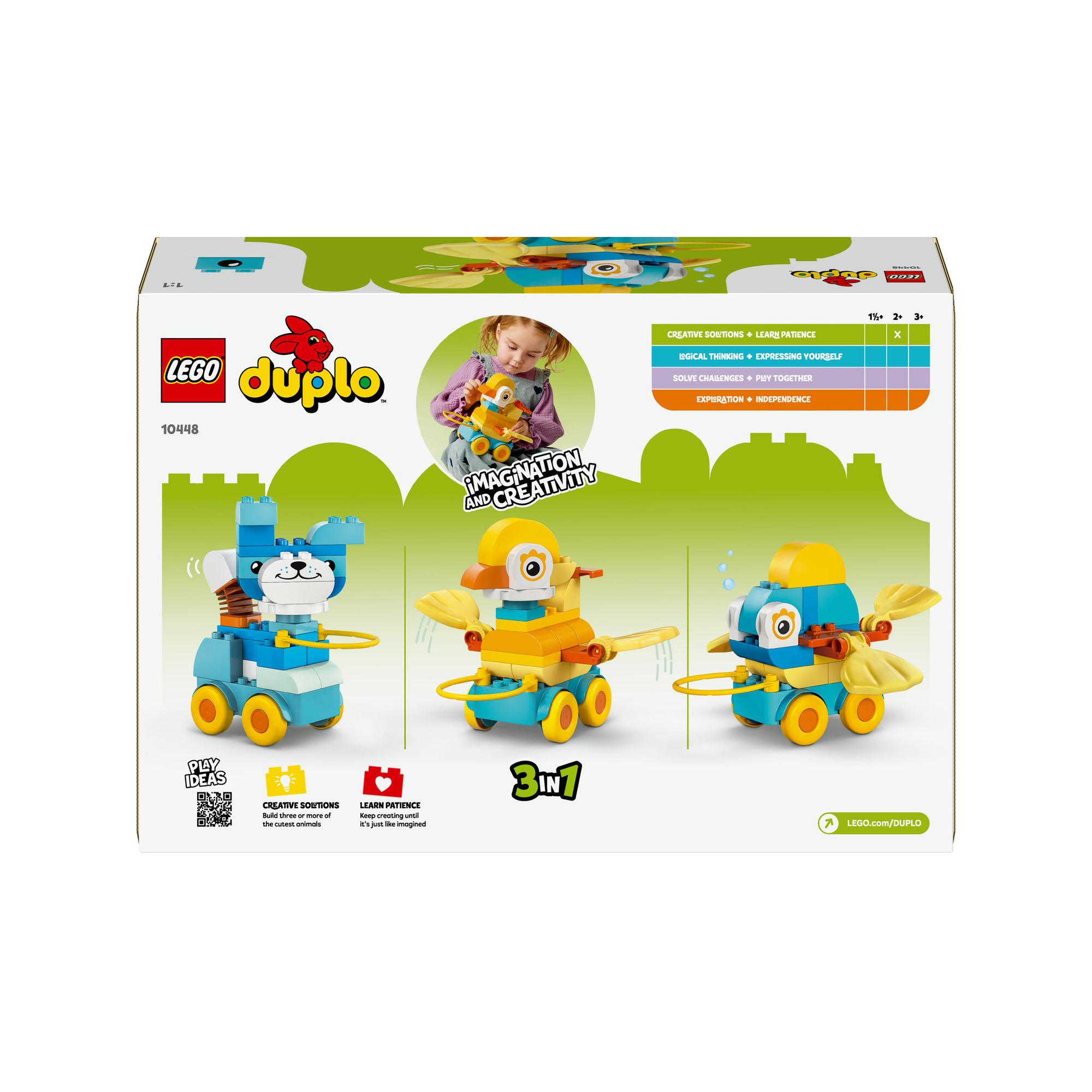 LEGO®  10448 Animali su ruote 3 in 1 