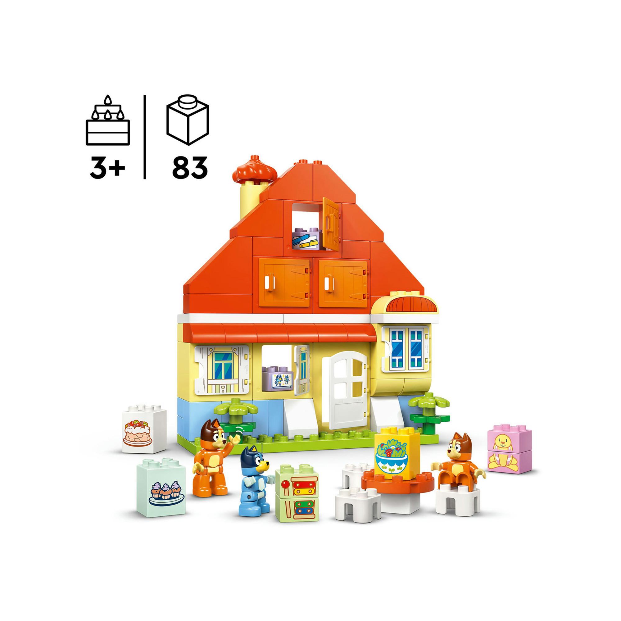 LEGO®  10459 Blueys Familienhaus mit Memory-Spiel 