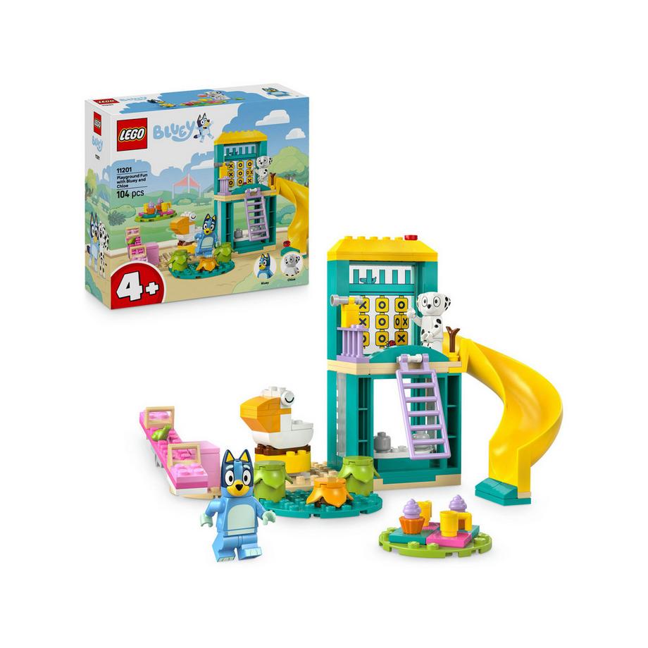 LEGO®  11201 Bluey et Chloe à l’aire de jeux 