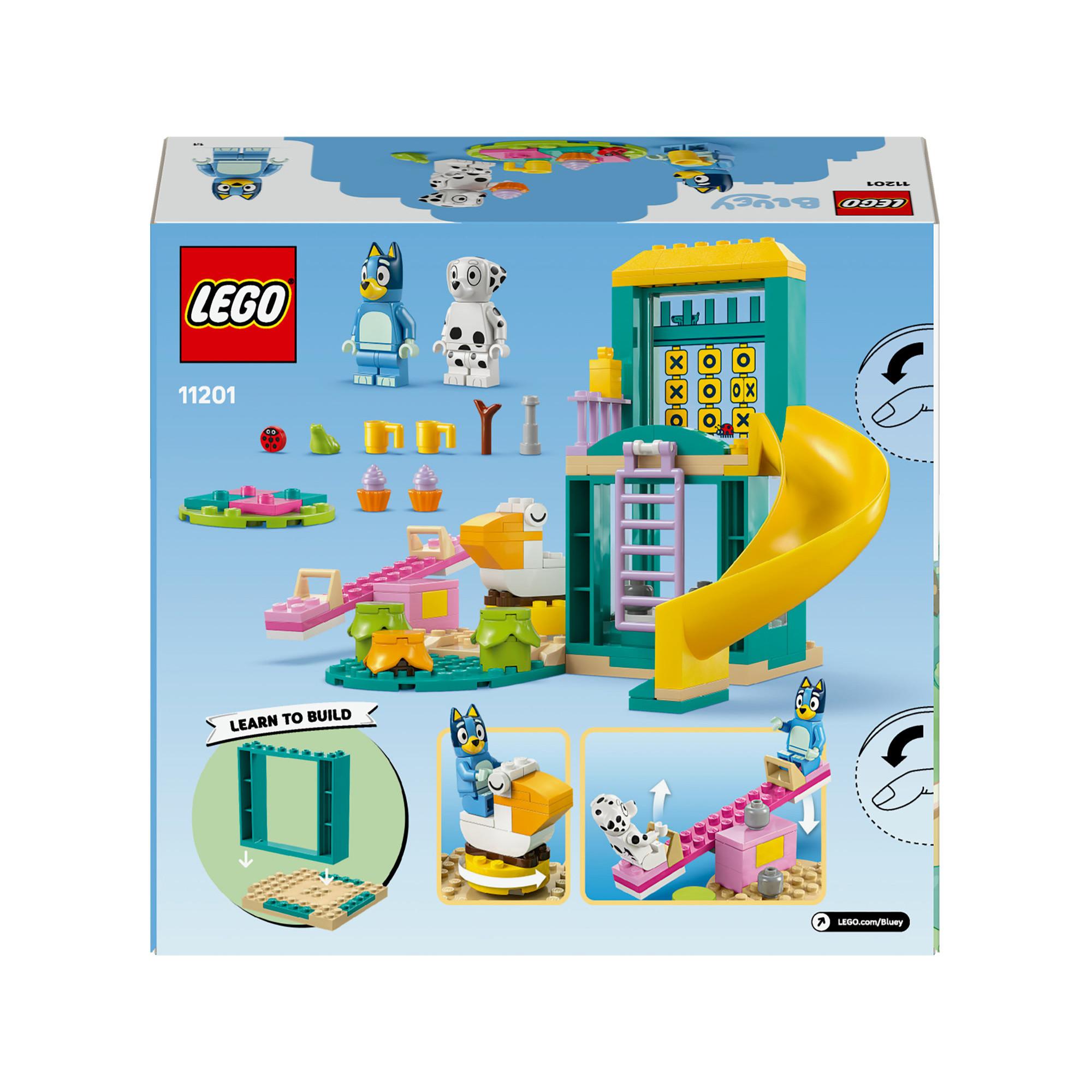 LEGO®  11201 Bluey et Chloe à l’aire de jeux 