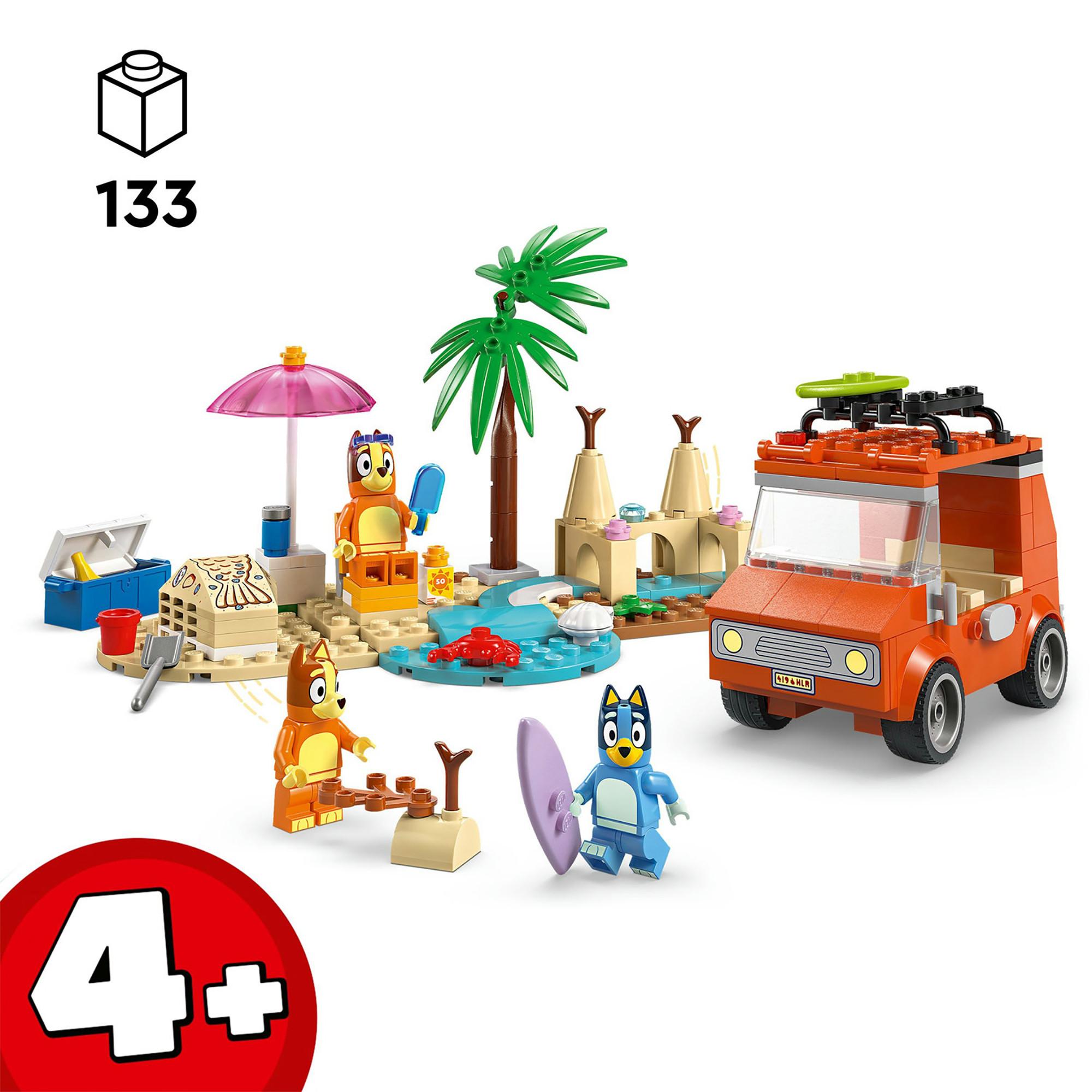 LEGO®  11202 Les vacances et le voyage en voiture de Bluey 