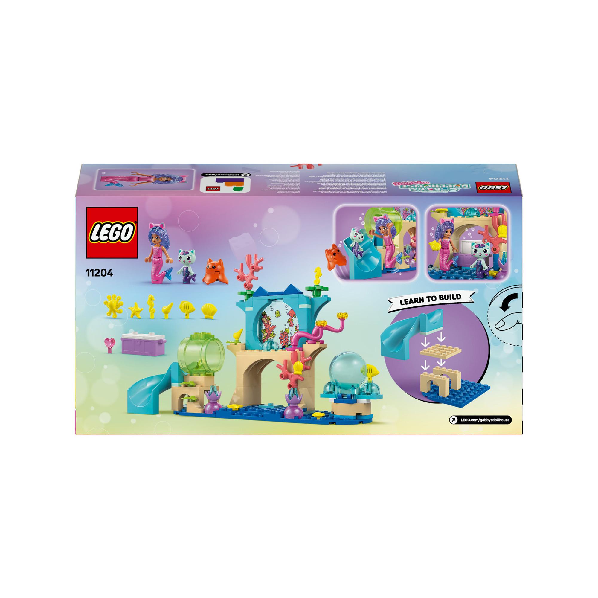 LEGO®  11204 Avventura nell’acquario di Gabby sirena 