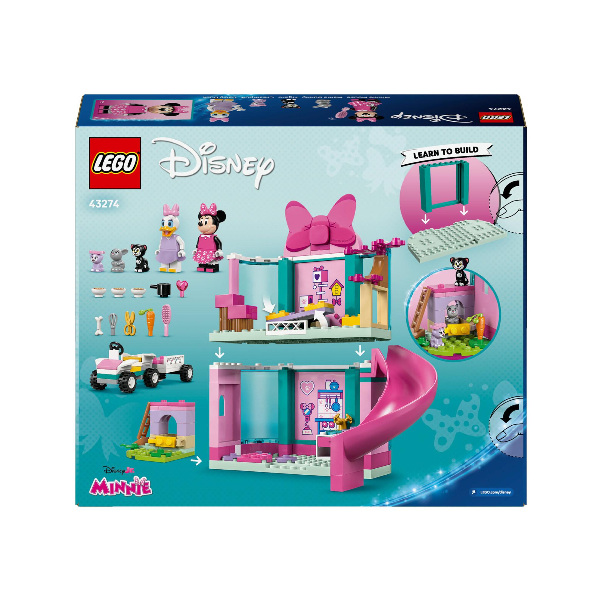 LEGO®  43274 L'hôtel pour animaux de Minnie 
