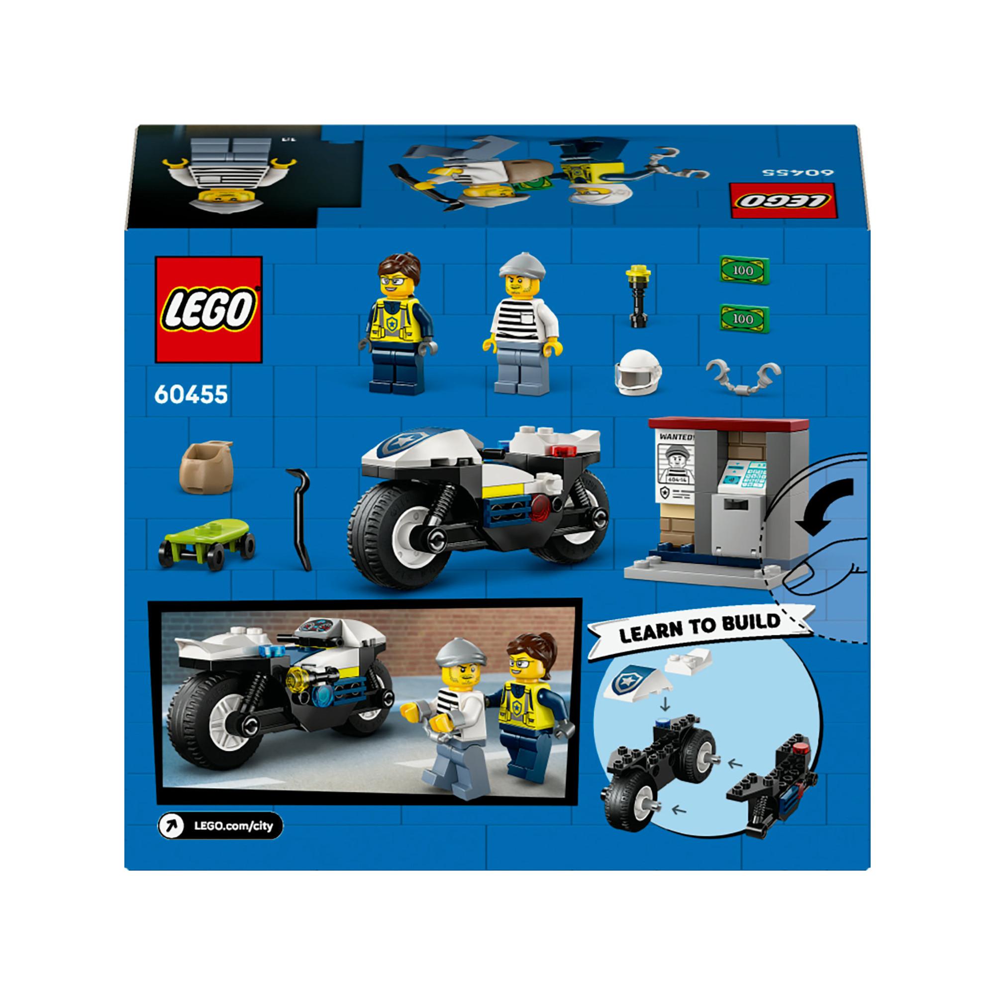 LEGO®  60455 Inseguimento della moto della Polizia 