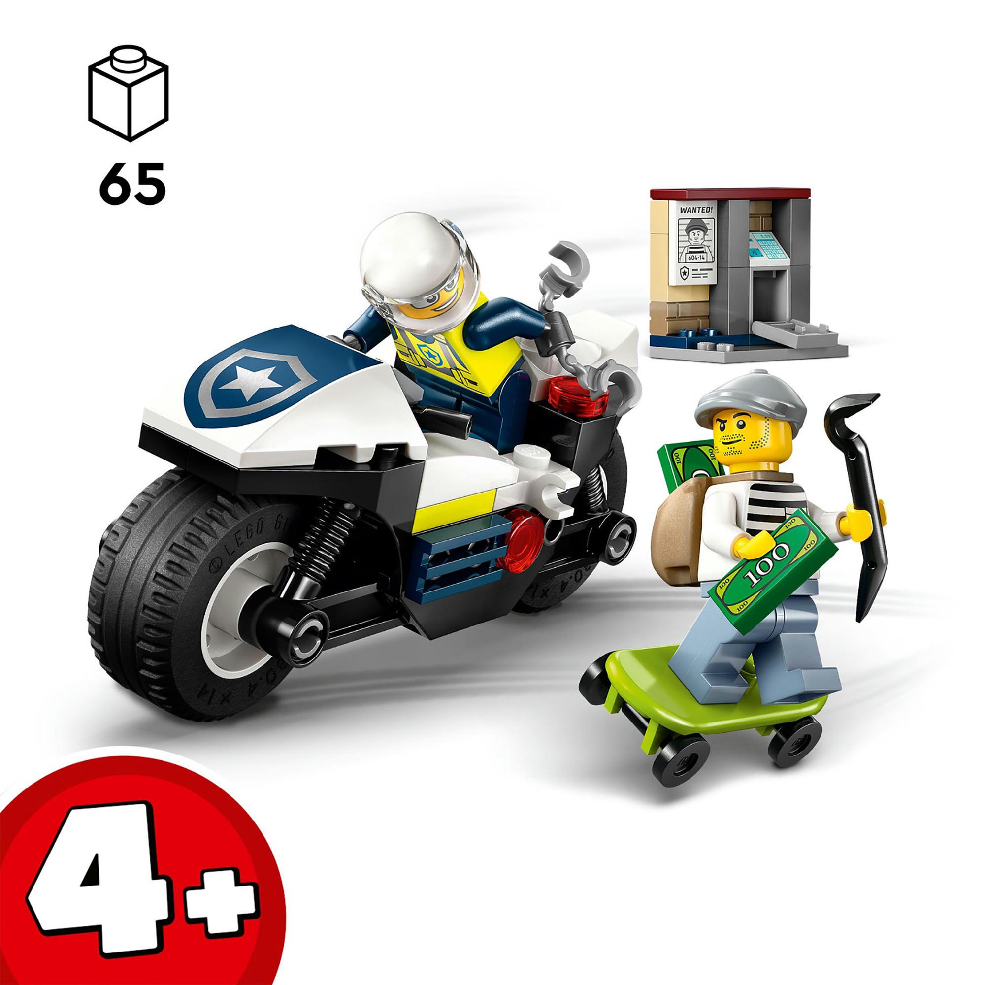 LEGO®  60455 Inseguimento della moto della Polizia 