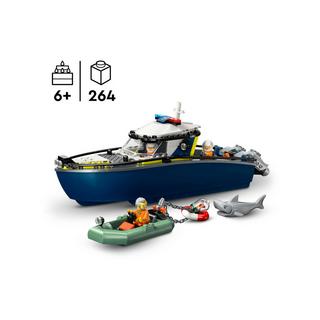 LEGO®  60456 Inseguimento del motoscafo della Polizia 