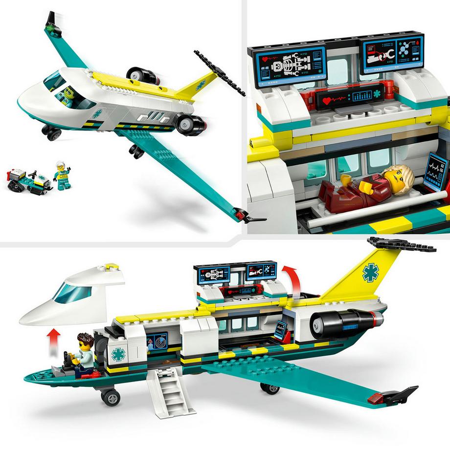LEGO®   60465 Aereo ambulanza di emergenza 