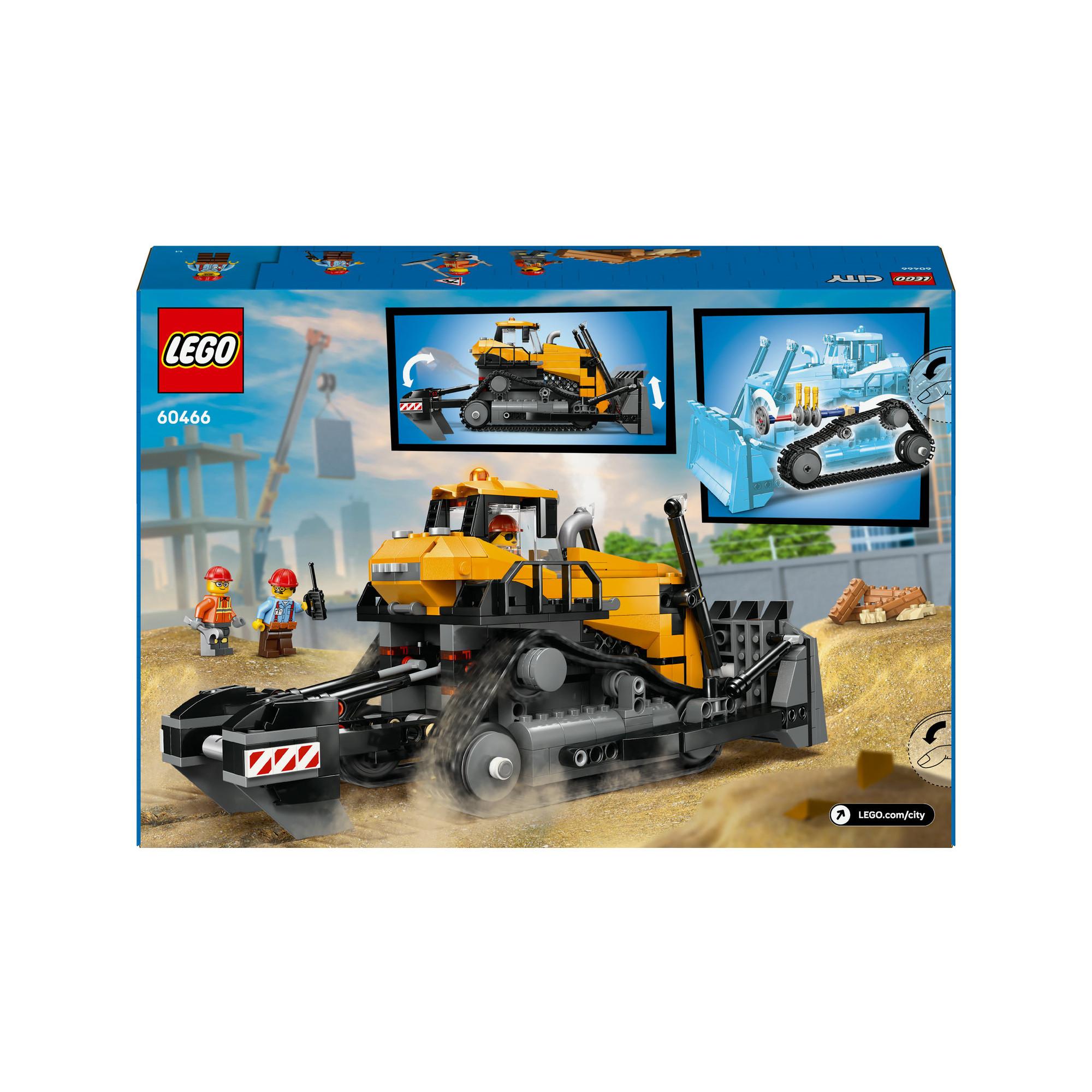 LEGO®  60466 Le bulldozer jaune 