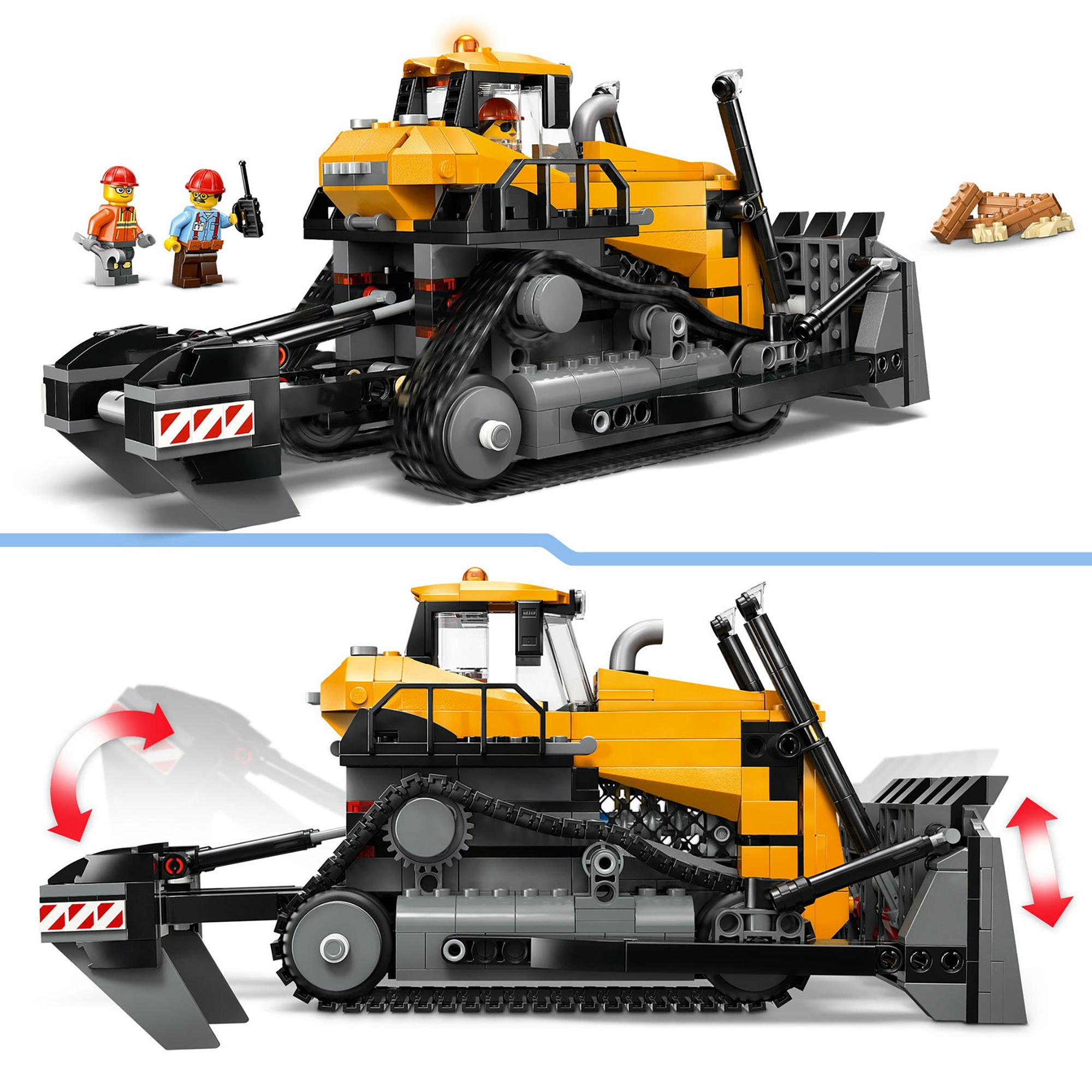LEGO®  60466 Le bulldozer jaune 