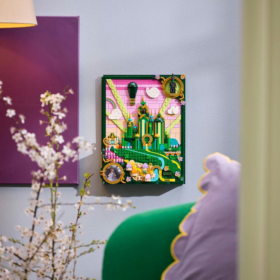 LEGO®  75685 Emerald City Wandkunst 