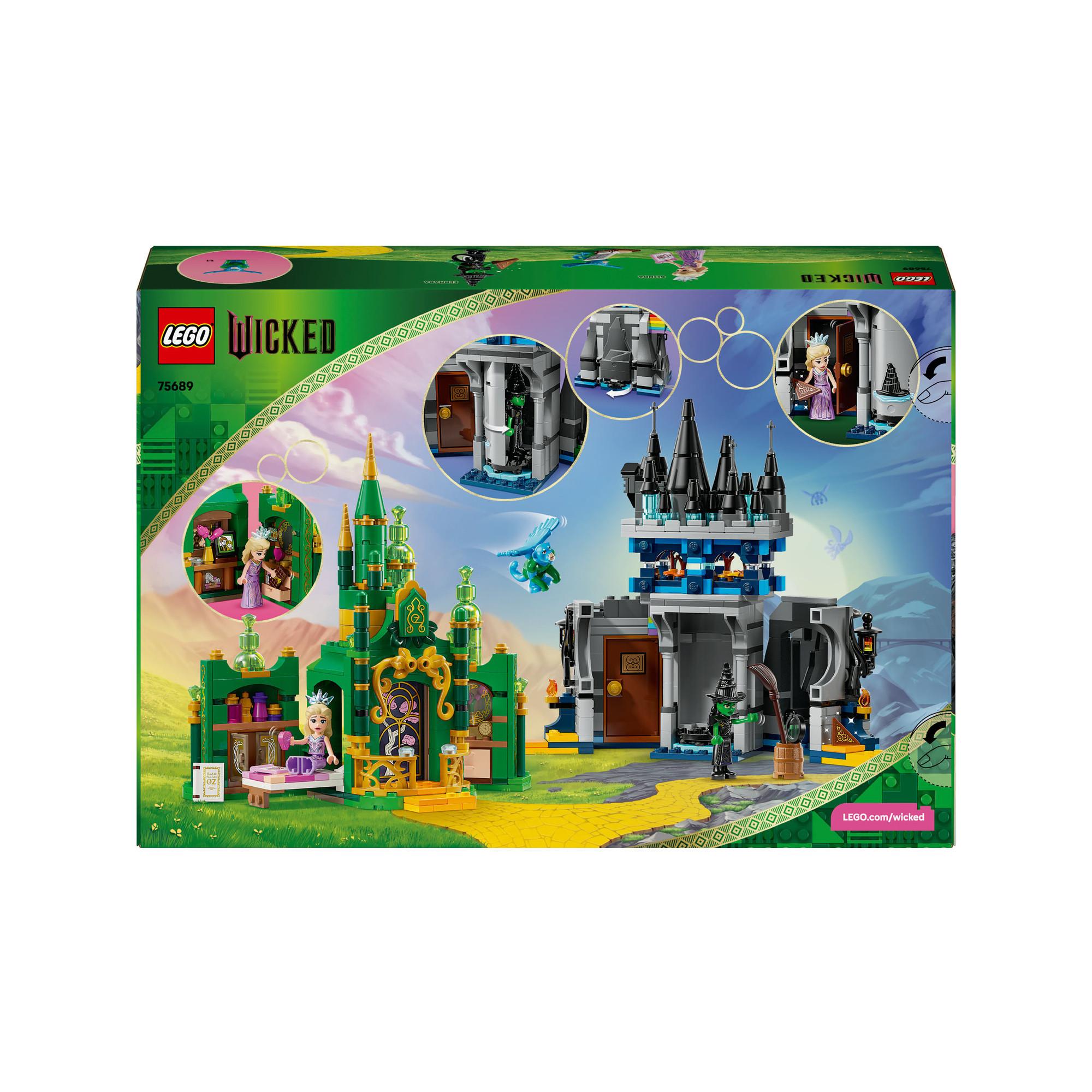 LEGO®  75689 Città di Smeraldo e Castello Kiamo Ko 