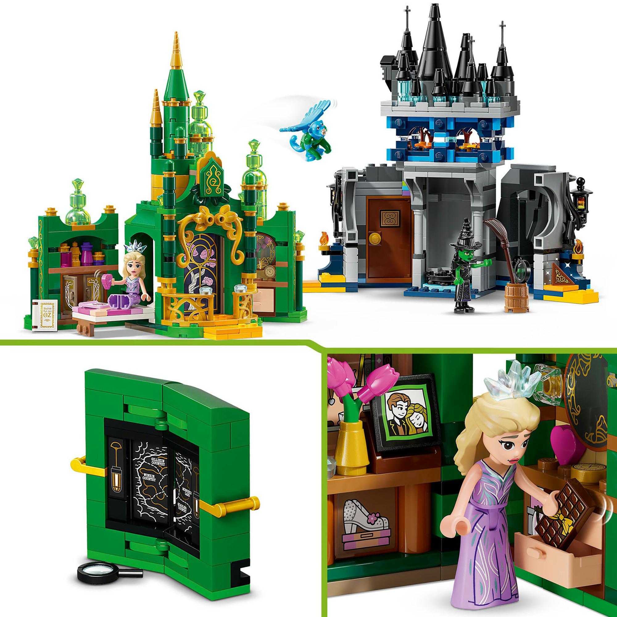 LEGO®  75689 Città di Smeraldo e Castello Kiamo Ko 