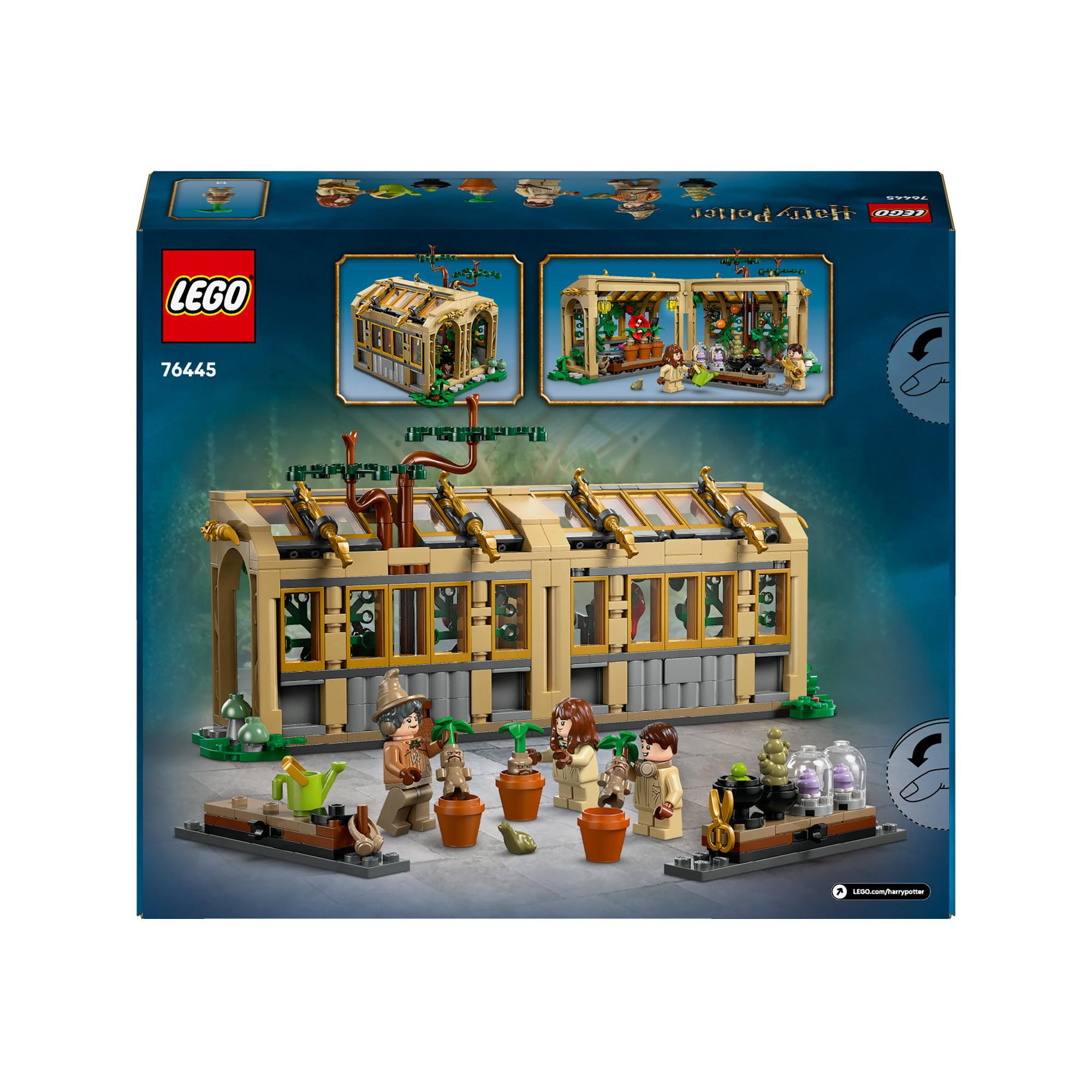 LEGO®  76445 Le château de Poudlard : le cours de botanique 