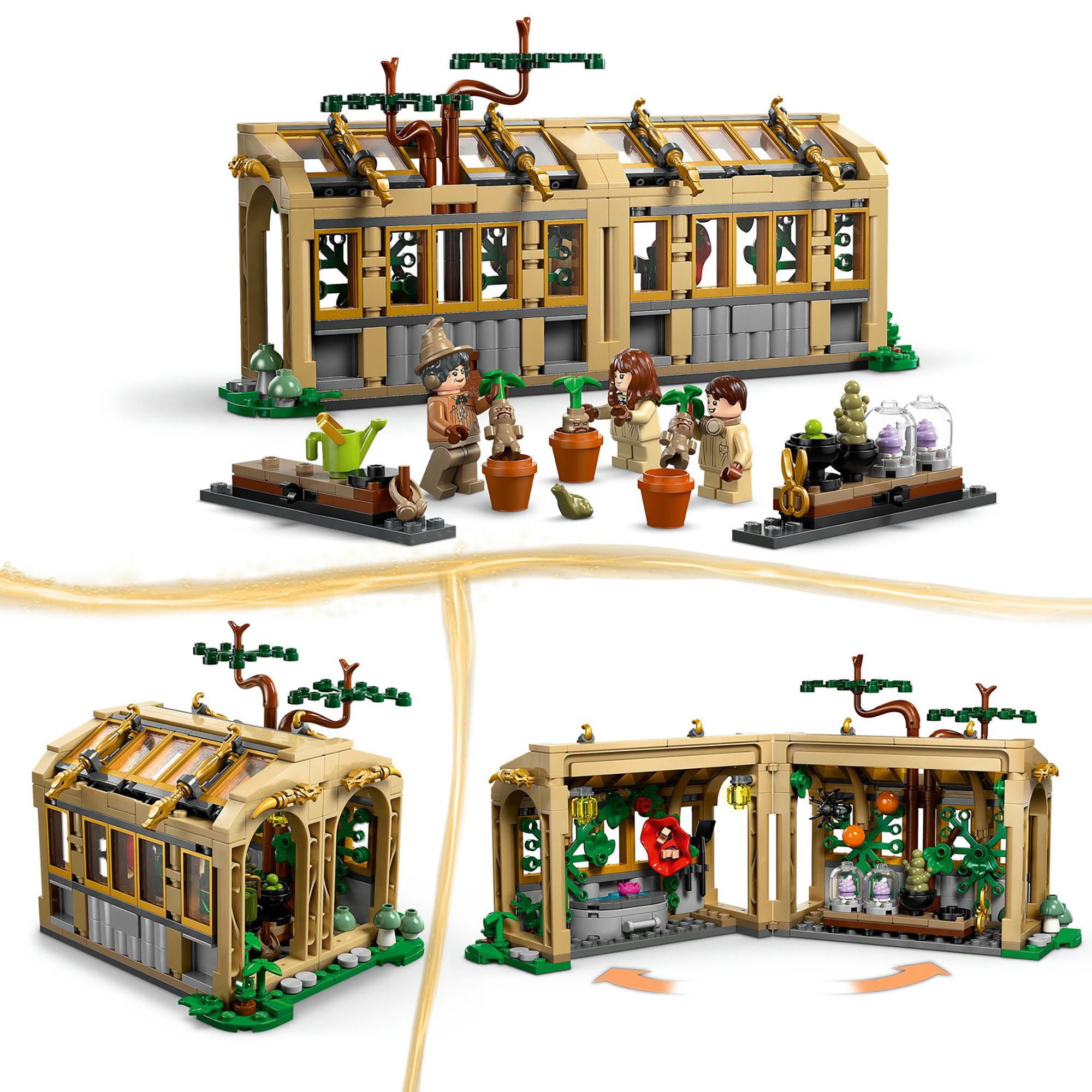 LEGO®  76445 Le château de Poudlard : le cours de botanique 
