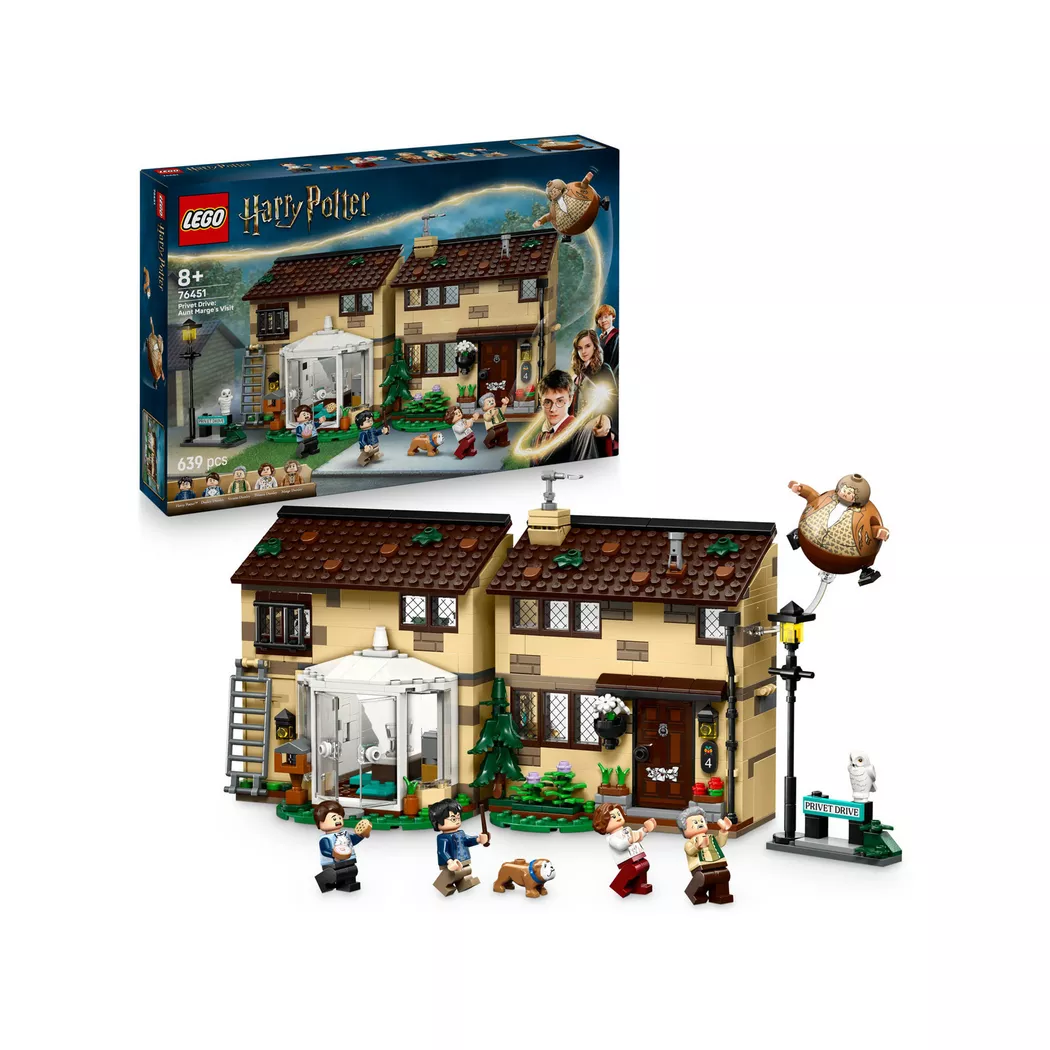 LEGO® Harry Potter™ Privet Drive: Aunt Marge’S Visit, Buildable House 76451