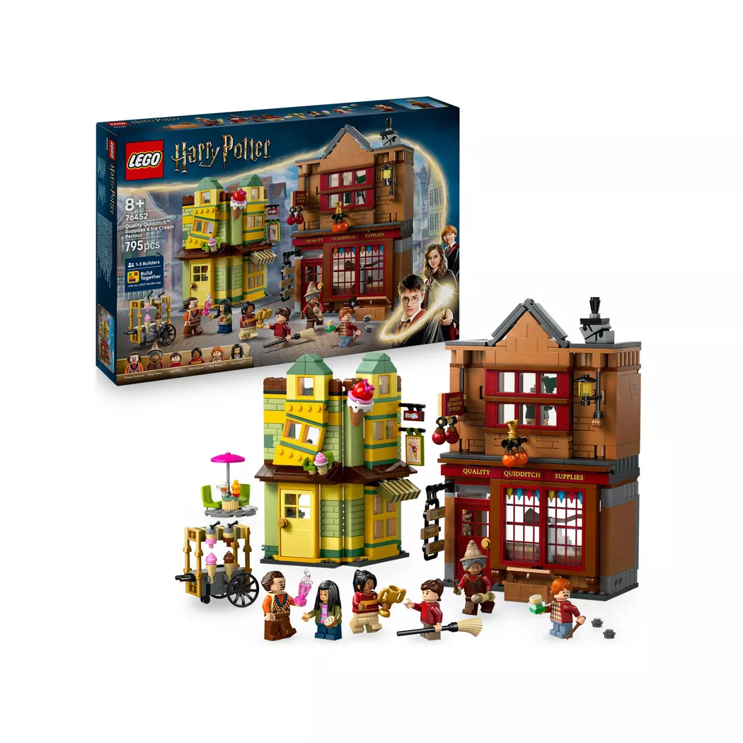 LEGO Harry Potter 76452 Quidditch Accessory Shop and Ice Cream Vendor