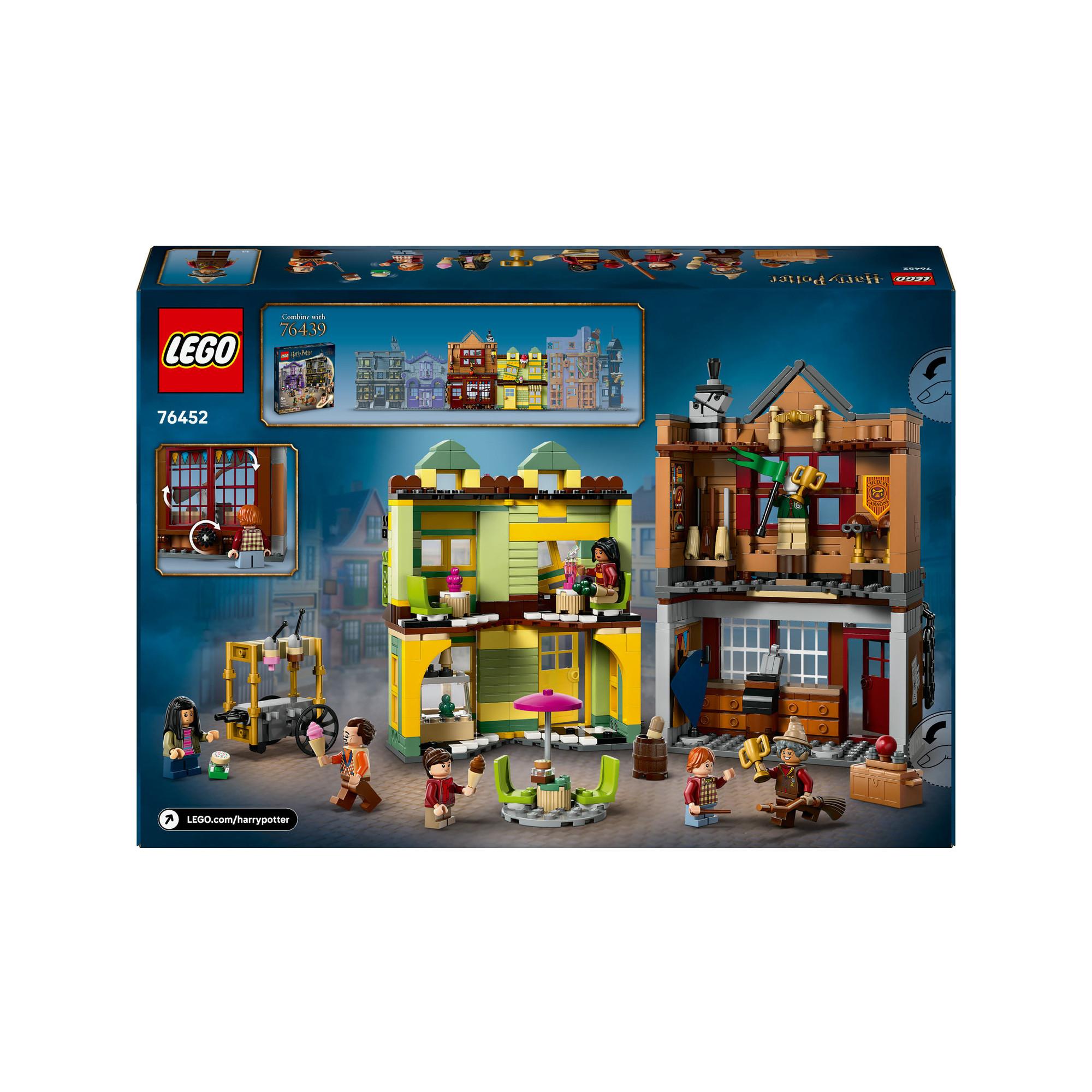 LEGO®  76452 Magasin d'accessoires de Quidditch™ et marchand de glaces 