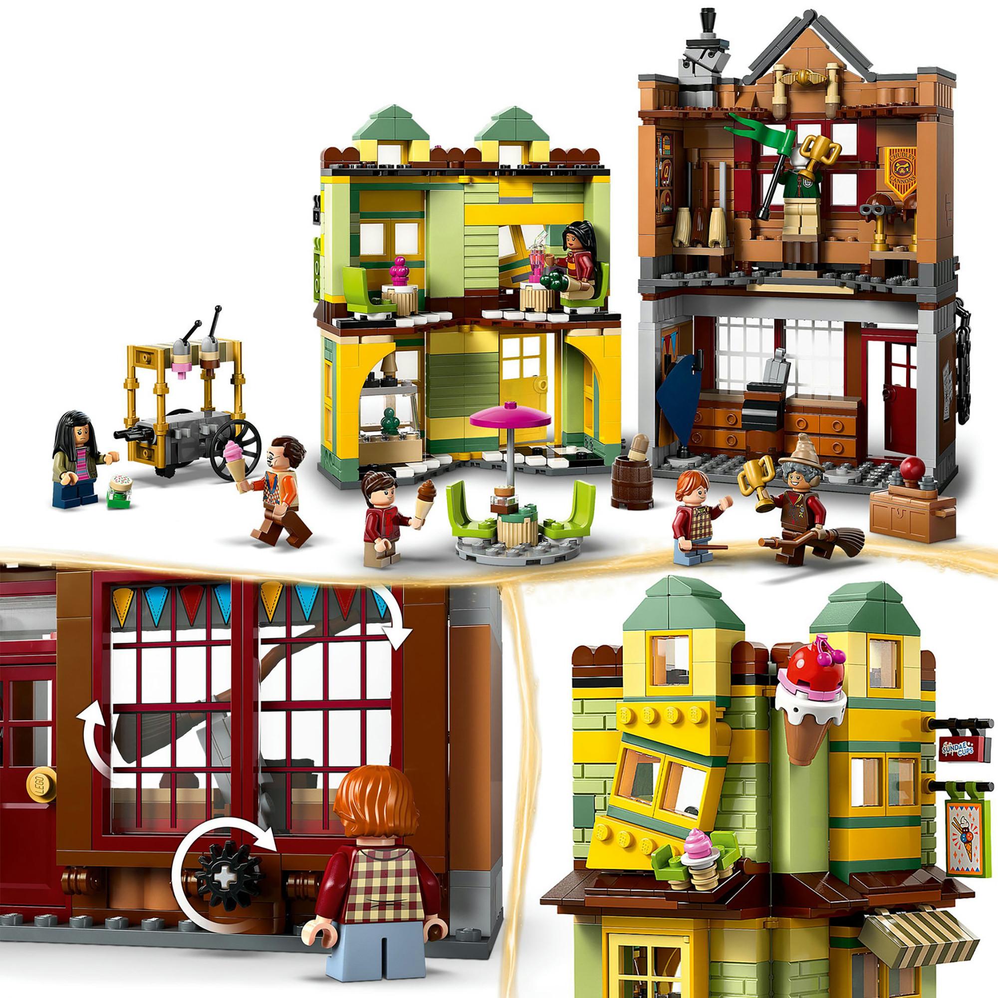 LEGO®  76452 Magasin d'accessoires de Quidditch™ et marchand de glaces 