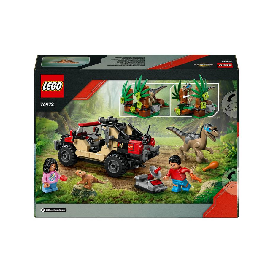 LEGO®  76972 Raptor: Verfolgungsjagd mit dem Geländewagen 